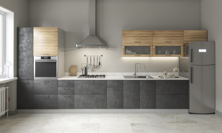 Кухня лофт ДСВ