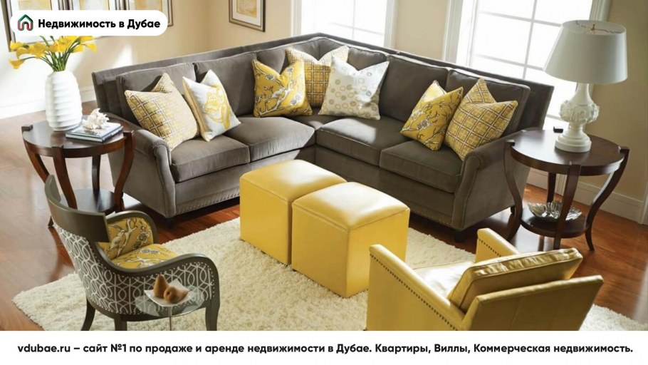 Диван угловой коричневый