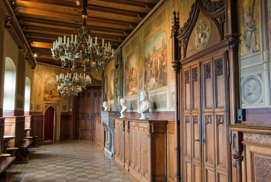 Замок Гогенцоллерн интерьеры