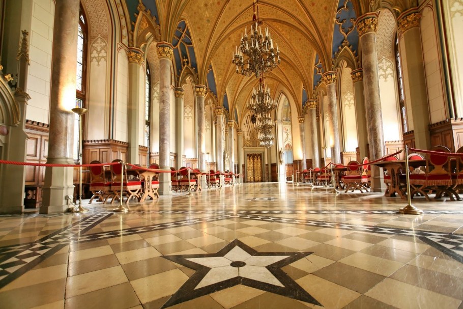 Замок Гогенцоллерн внутри