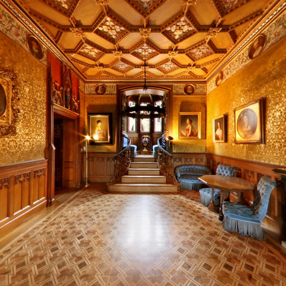 Замок Гогенцоллерн изнутри