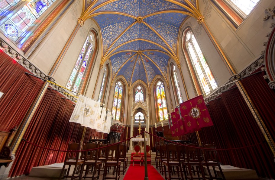 Замок Гогенцоллерн Германия внутри