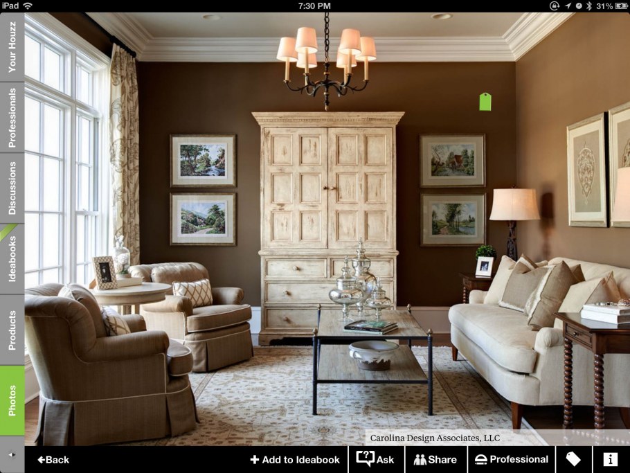 Цветовая гамма в интерьере