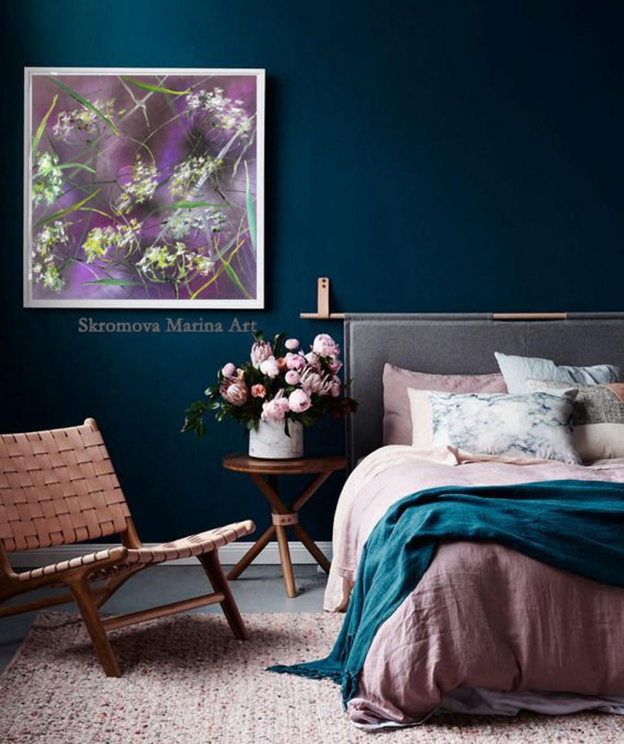 Blue Sugar Art в интерьере