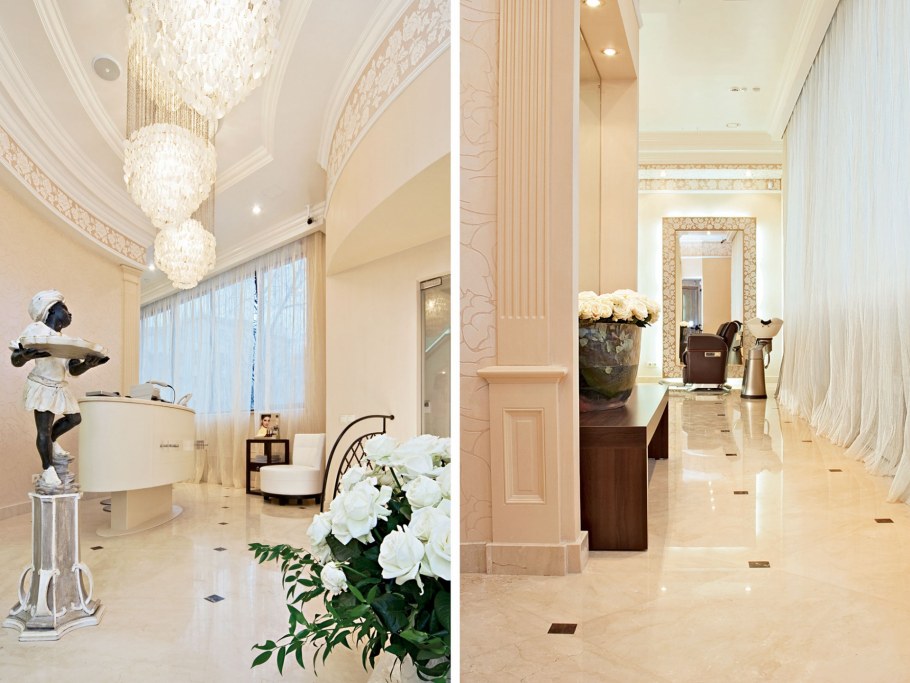 Салон красоты в классическом стиле