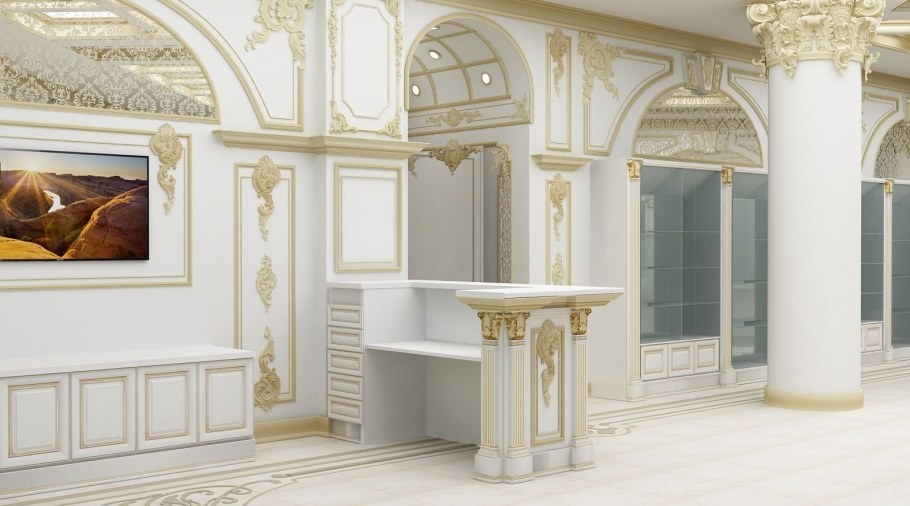 Ресепшн в стиле классика