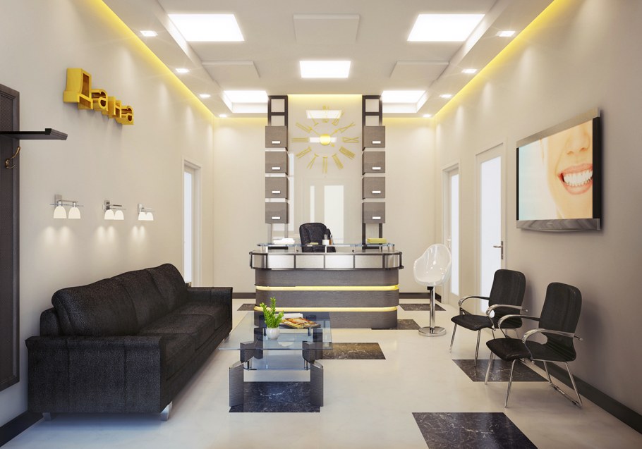 Интерьеры современных клиник