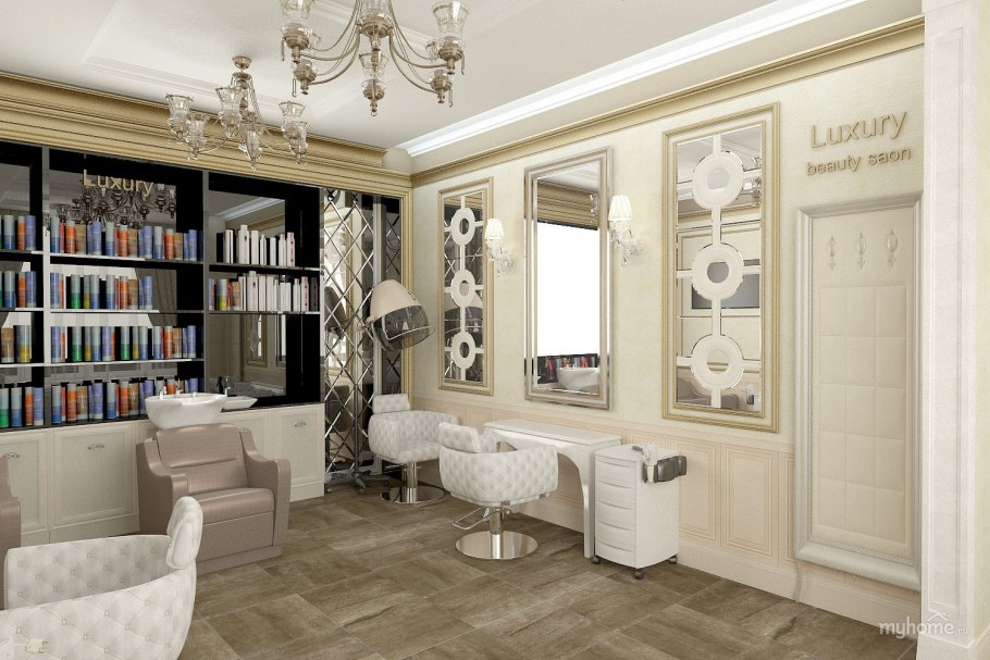 Салон красоты в стиле Неоклассика