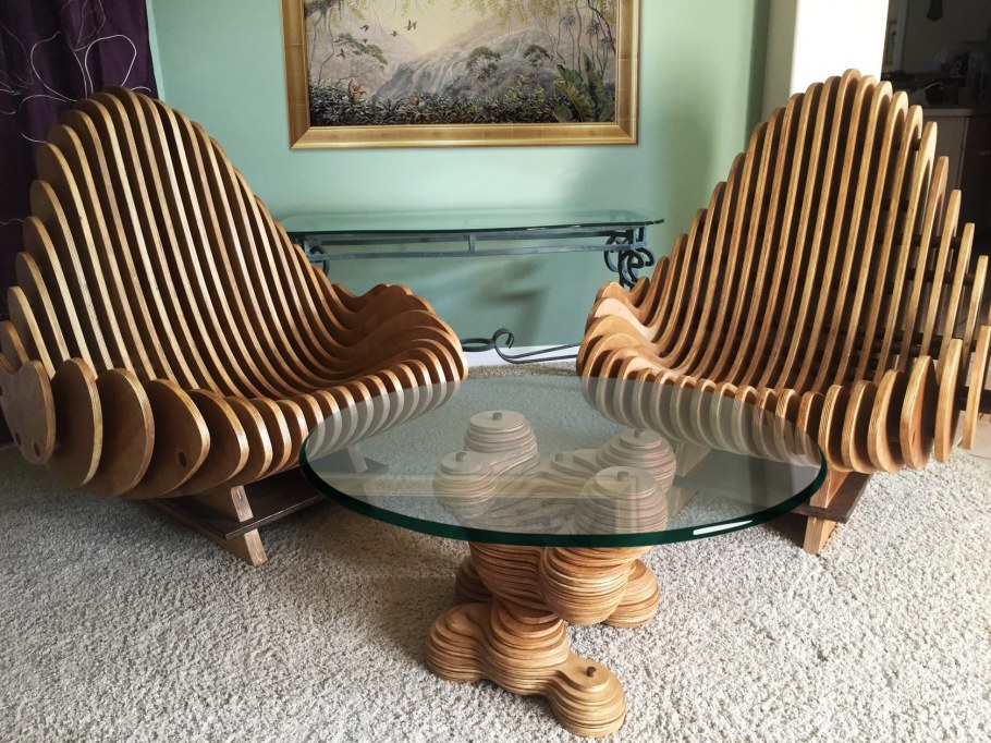 Мебель фанеры Параметрика