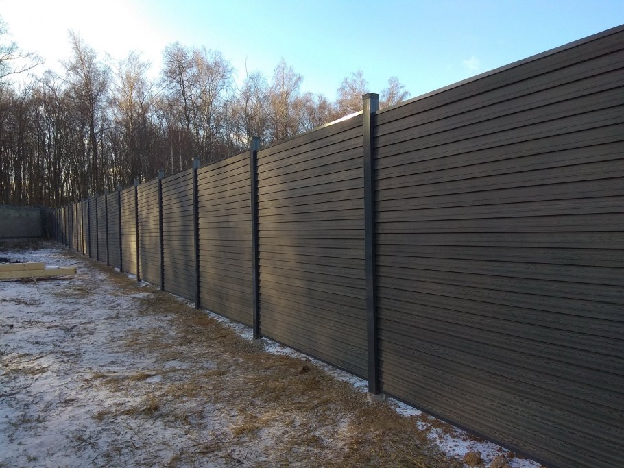 Заборы из ДПК Hilst