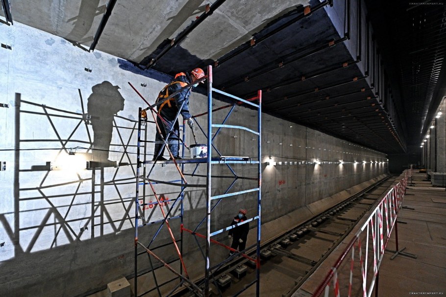 Станция новая Зюзино