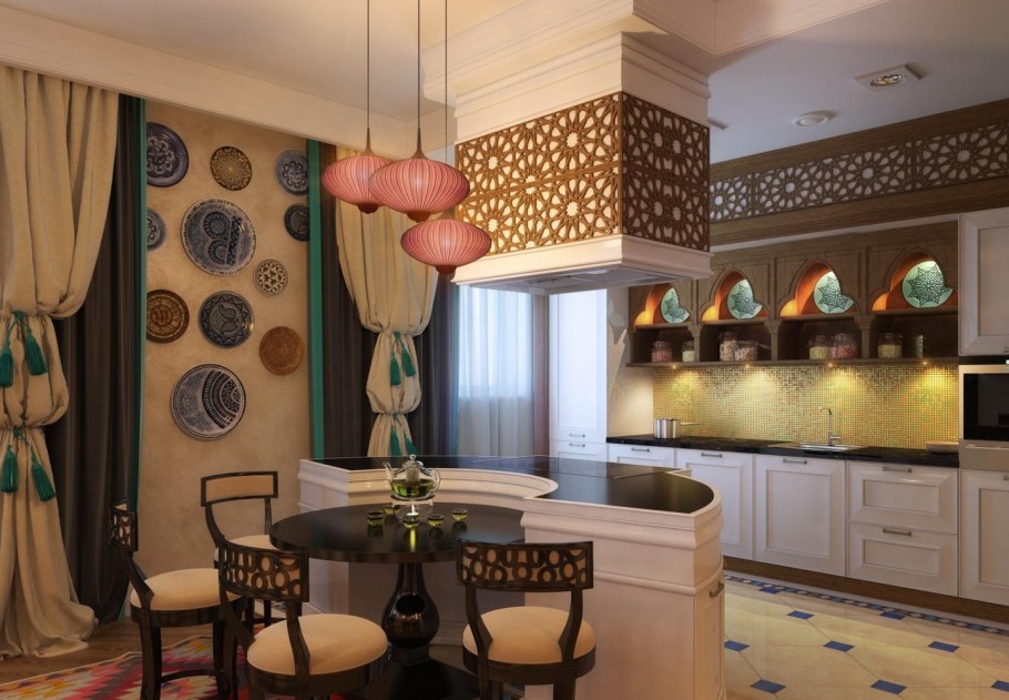 Испано-мавританский стиль в интерьере
