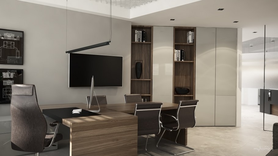 Дизайн маленького офиса