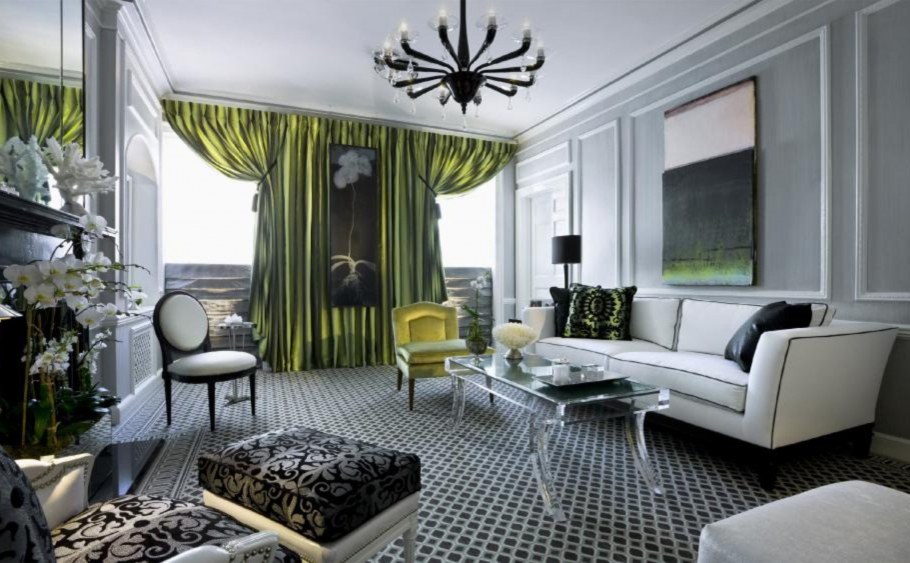 Гостиная ар деко Неоклассика