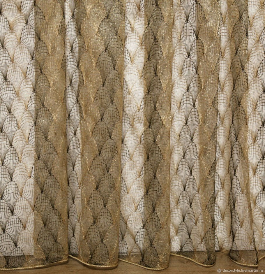 Римские шторы ар деко