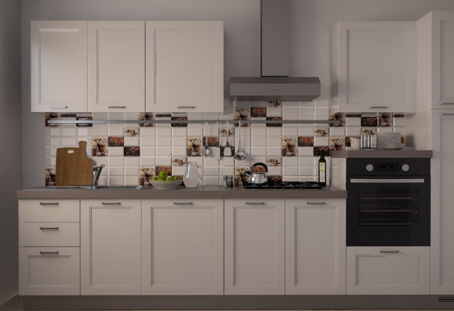 Плитка Coffee Break Snow White 25x40