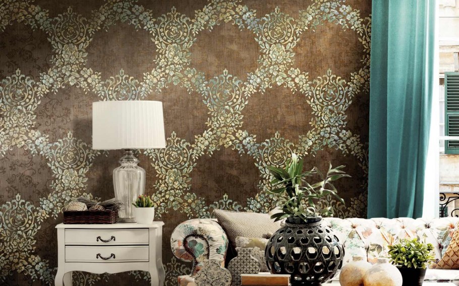 Обои Parato Artemide в интерьере