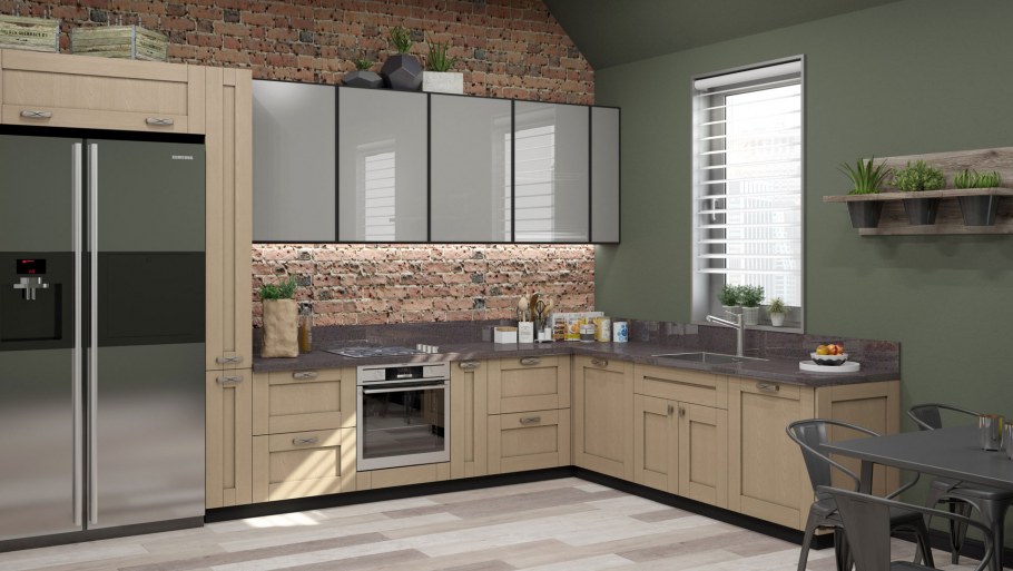 Fenix 0748 Beige Arizona кухня