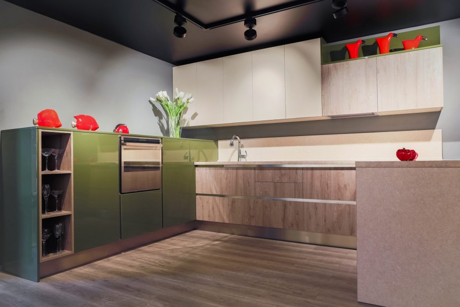 Кухня онда New стекло