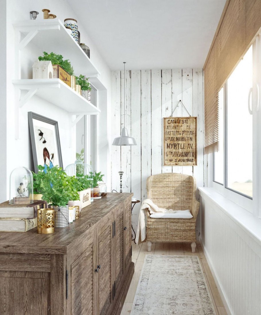 Декор балкона