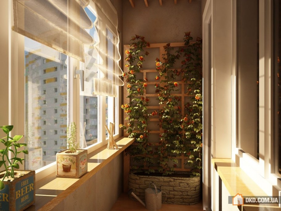 Полубалкон полулоджия