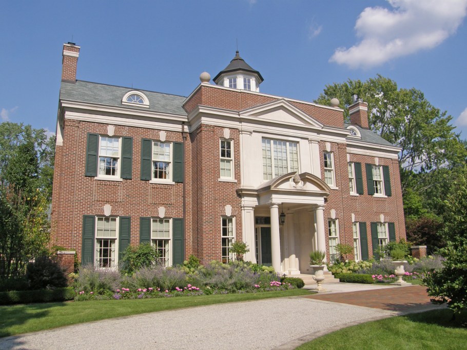 Георгианский особняк Бостон