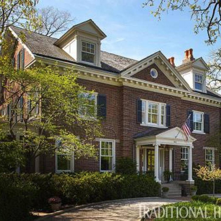 Георгианский колониальный стиль в архитектуре США