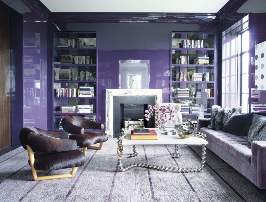 Пурпурная спальня