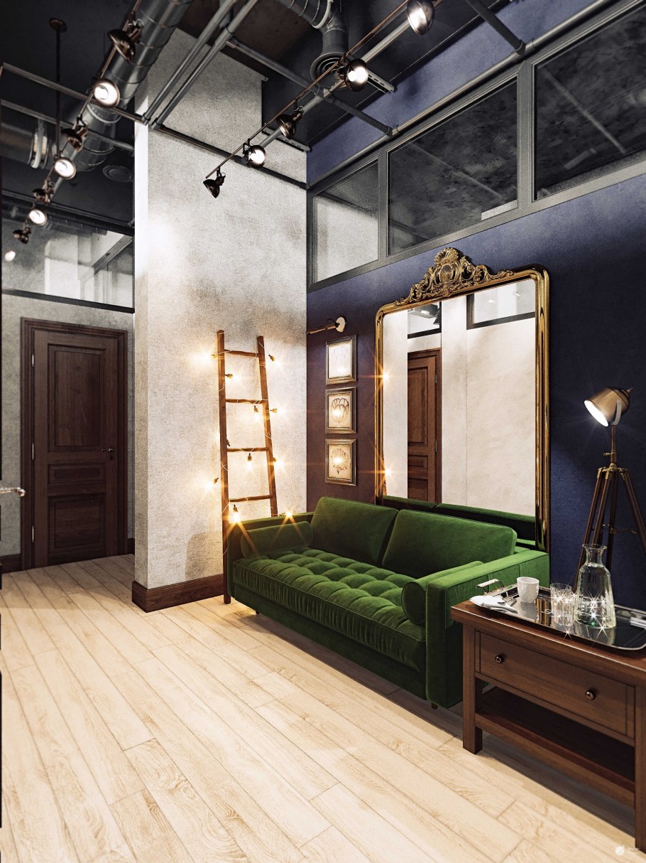 Салон красоты в стиле лофт