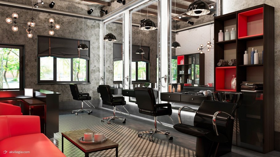 Салон красоты в стиле Фьюжн