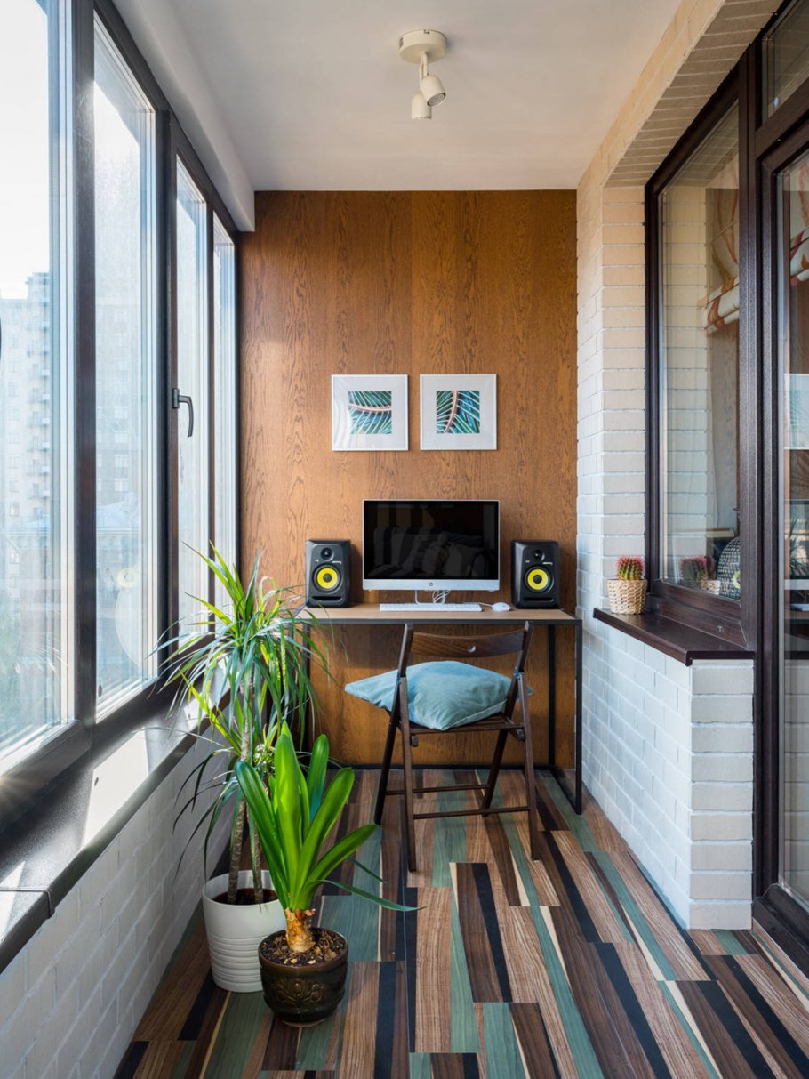 Интерьер лоджии