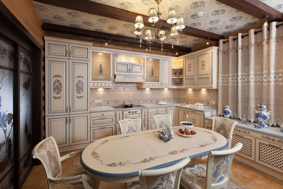 Декор интерьера кухни