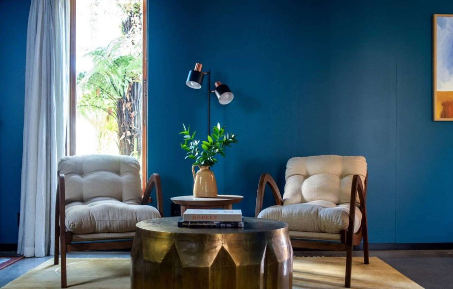 Pantone 19-4052 Classic Blue в интерьере