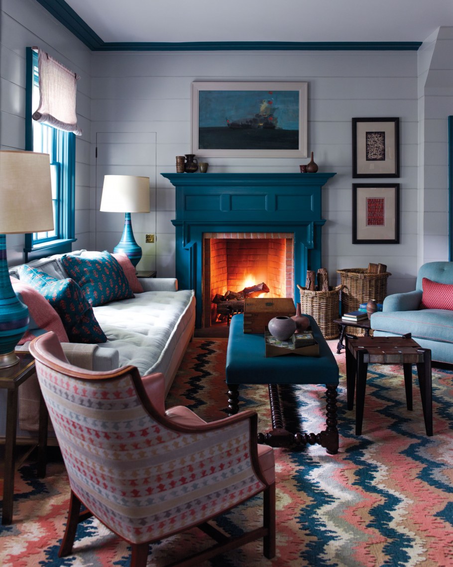 Модные краски в интерьере