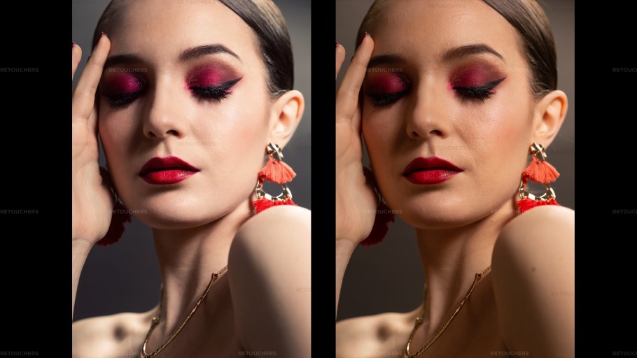 Бьюти портрет рав для ретуши