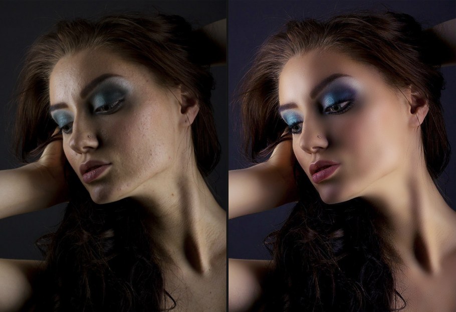 Детальная ретушь фотографии что это