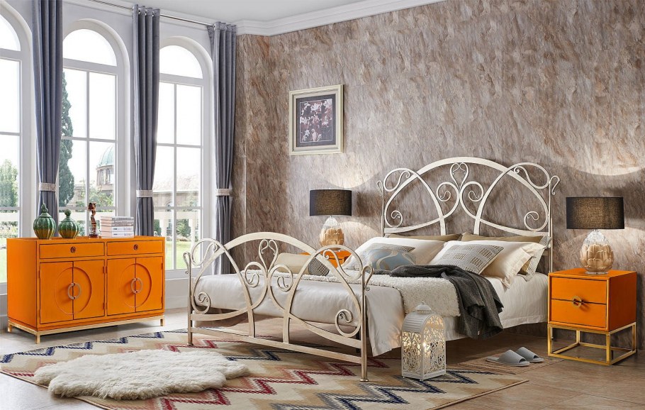 Черная мебель Прованс в интерьере