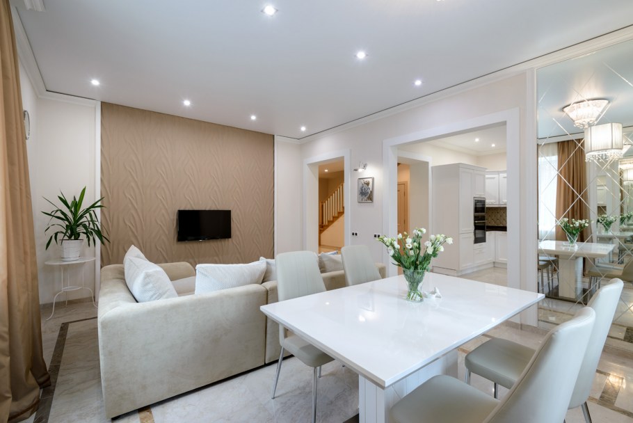 Гостиные с обеденной зоной