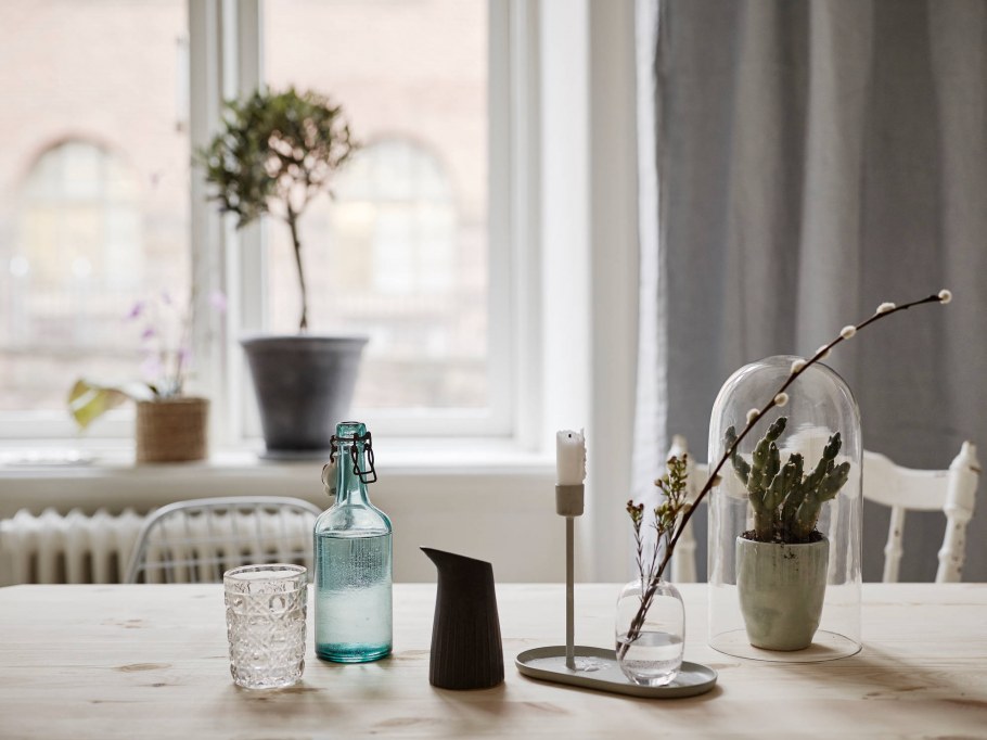 Плитка в скандинавском стиле в коридоре