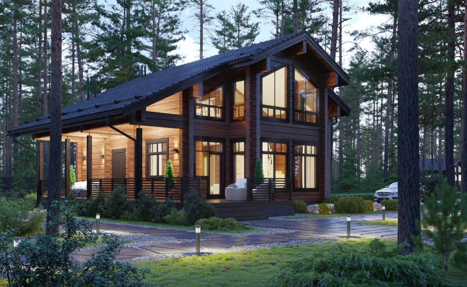 Каркасный дом 76 квадратов