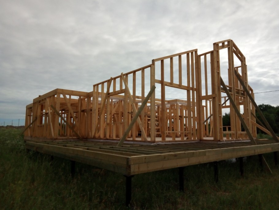 Дом из бруса проекты Скандинавия 130м2