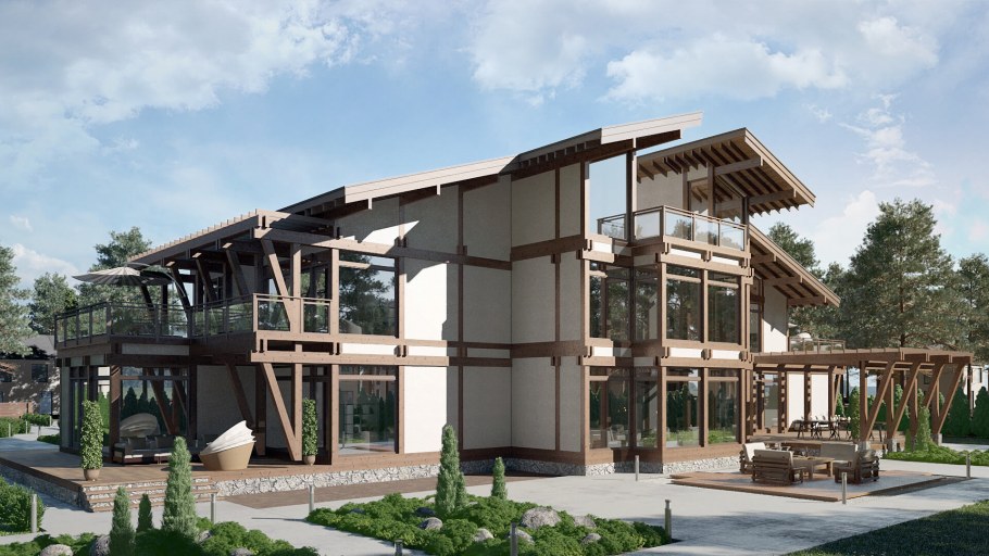 Алюминиевые дома каркасные