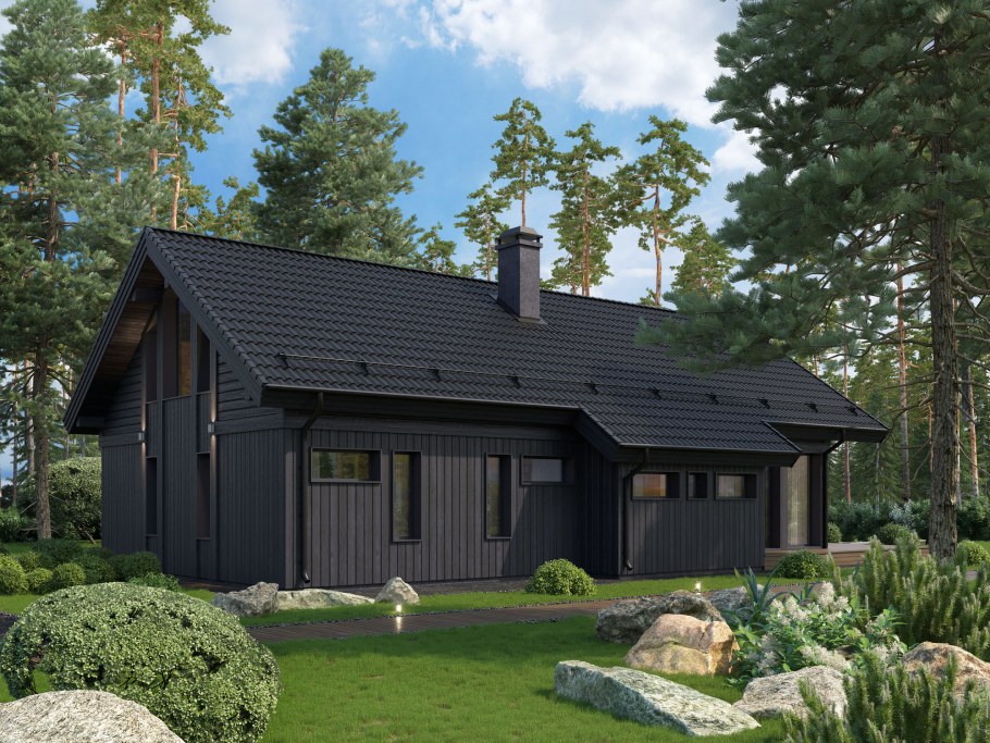 Поселок каркасных домов