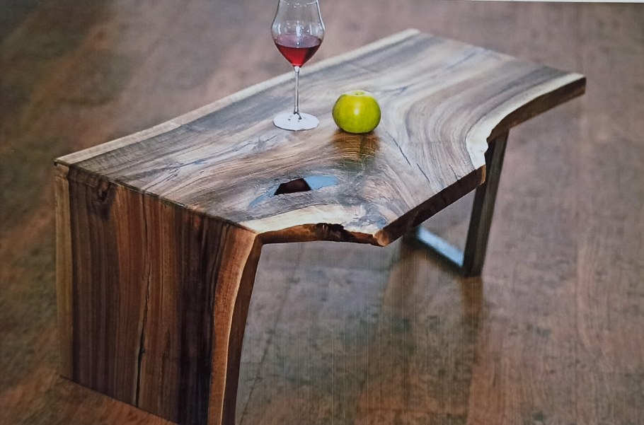 Журнальный столик из слэба