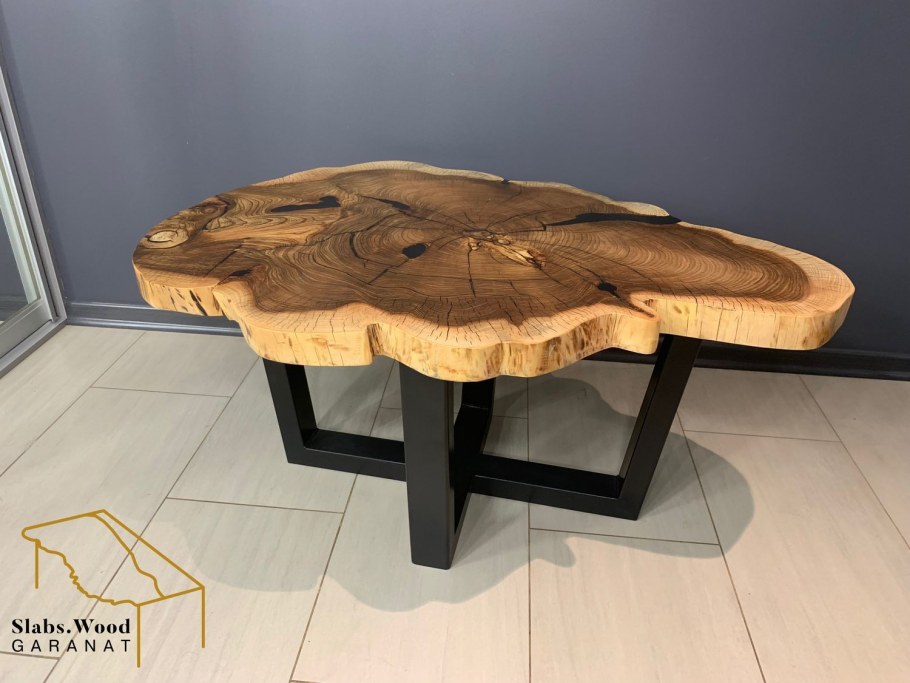 Стол журнальный Slab Wood
