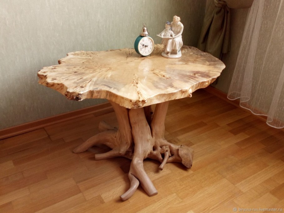 Журнальный столик из коряги