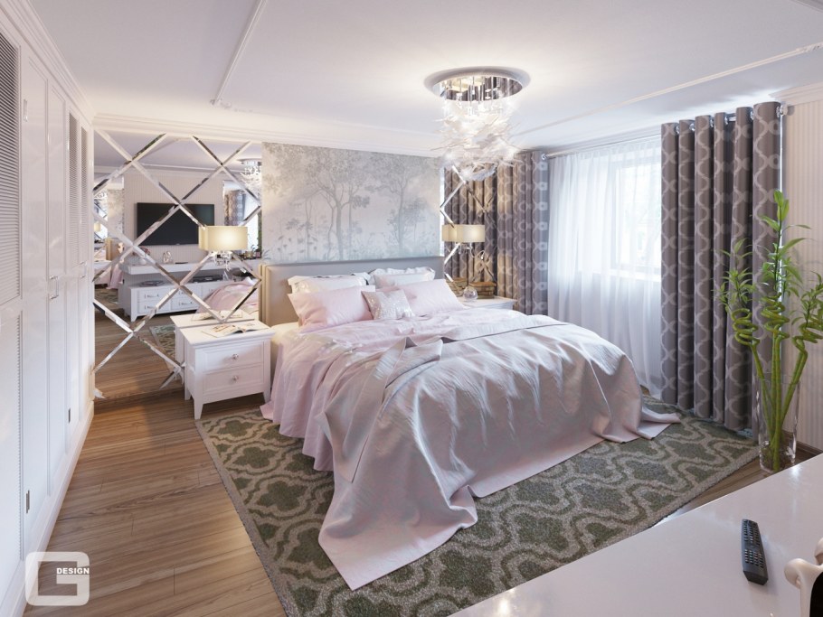 Идеальная спальня для семейной пары