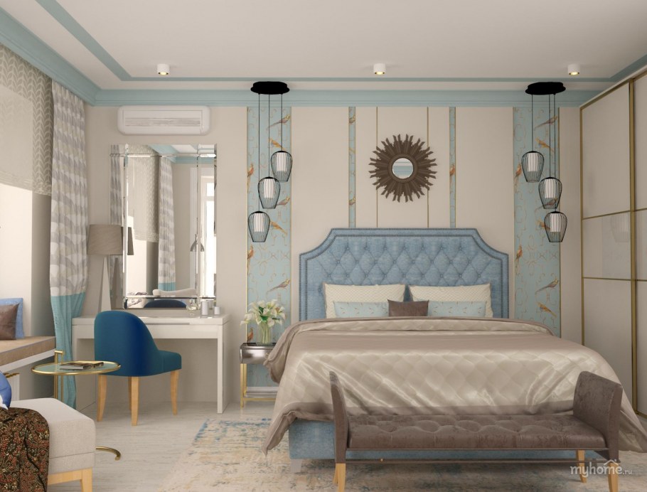 Идеальная спальня для семейной