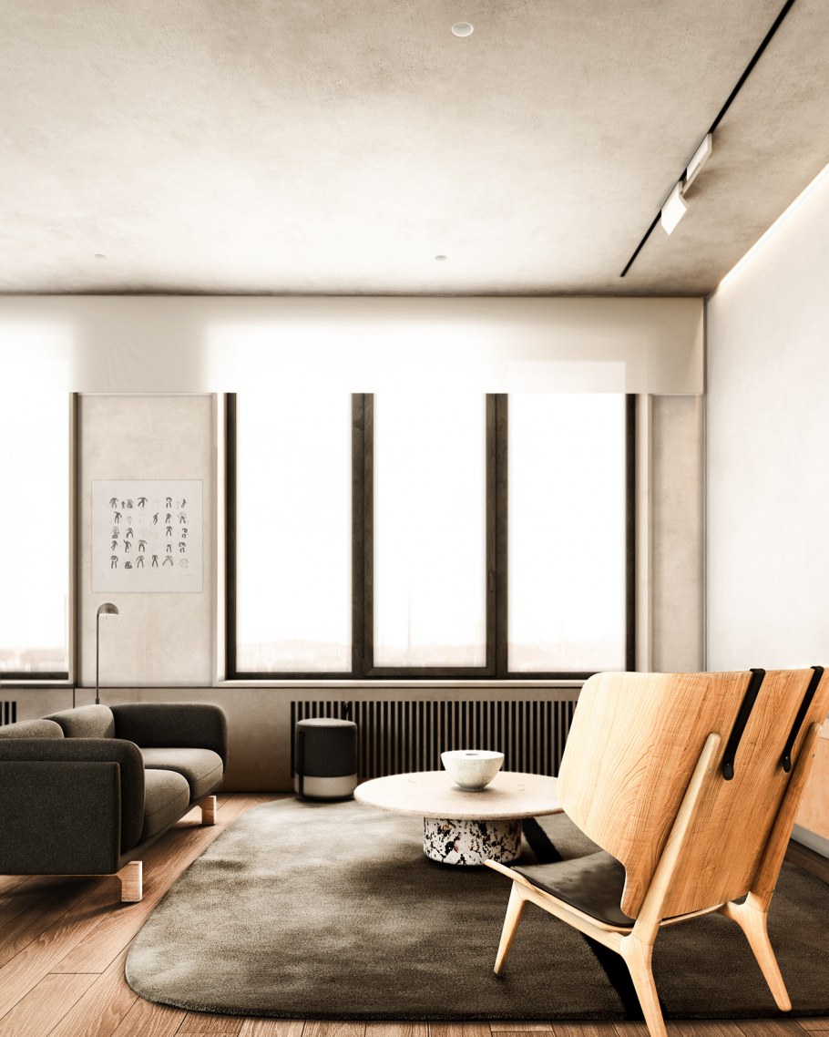 Французский Минимализм в интерьере