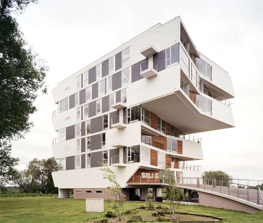 Ле Корбюзье дом средней этажности